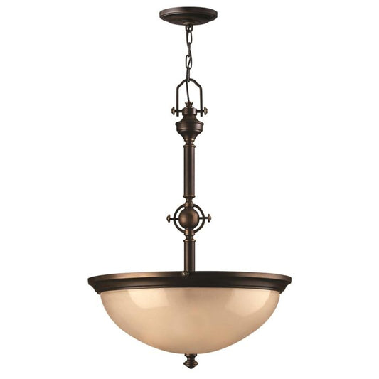 Mayflower 3 Light Pendant - Olde Bronze