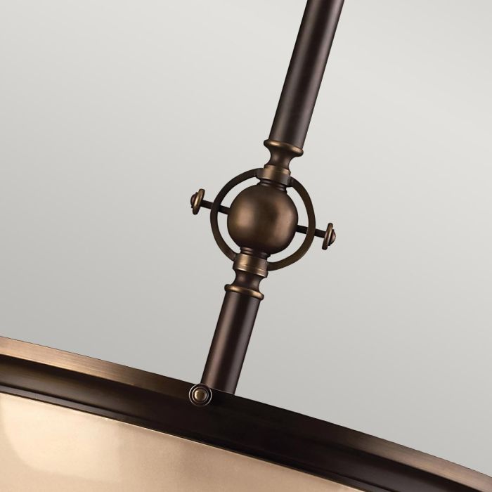 Mayflower 3 Light Pendant - Olde Bronze