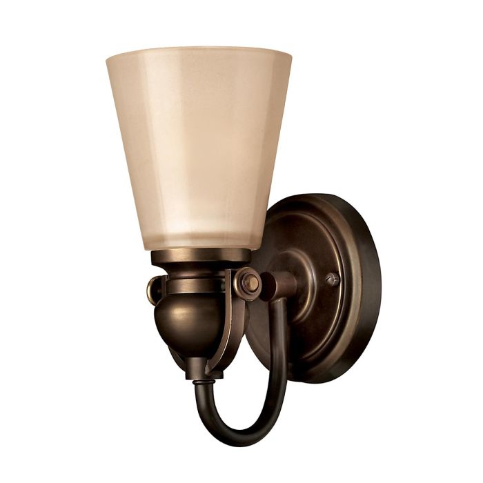 Mayflower 1 Light Wall Light - Olde Bronze