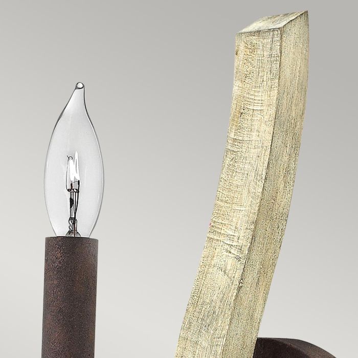 Middlefield 1 Light Wall Light - Iron Rust