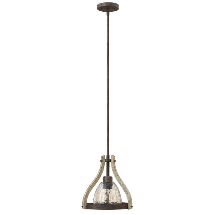 Middlefield 1 Light Mini Pendant - Iron Rust
