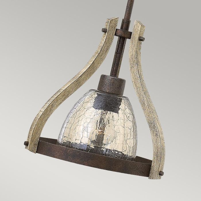 Middlefield 1 Light Mini Pendant - Iron Rust
