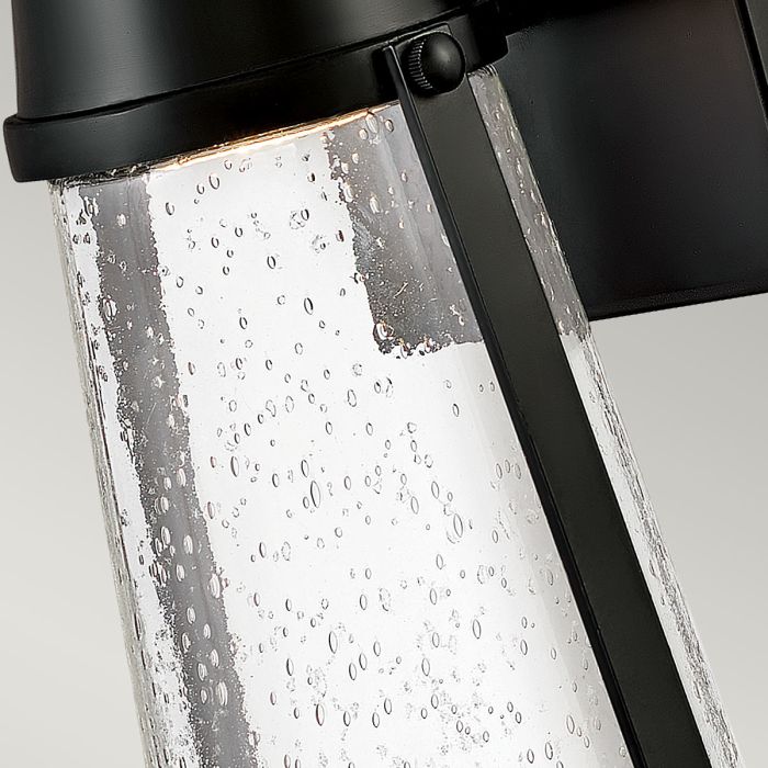 Miles 1 Light Wall Lantern - Black