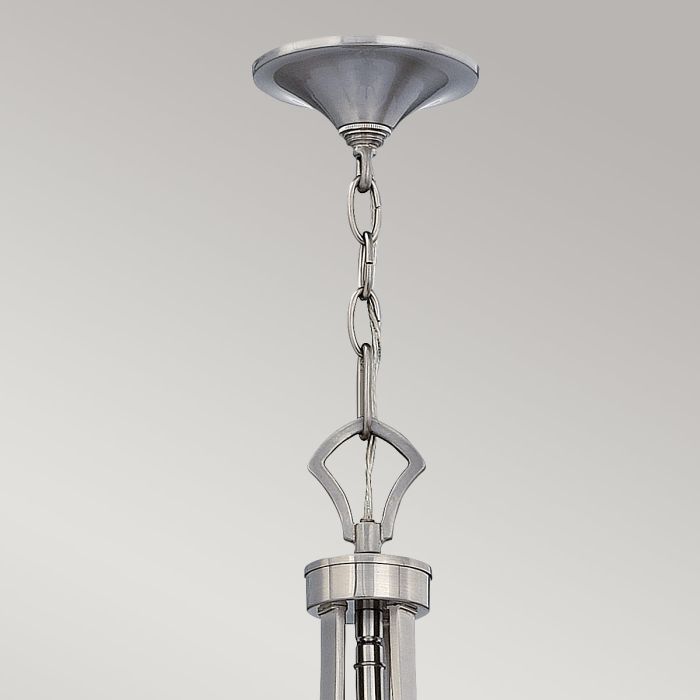 Mime 3 Light Pendant Chandelier - Brushed Nickel