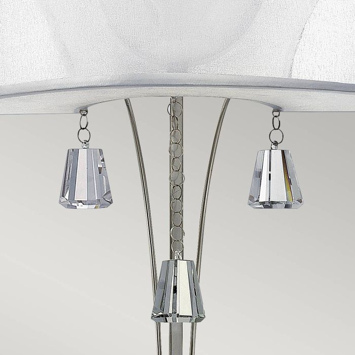 Mime 2 Light Wall Light - Brushed Nickel