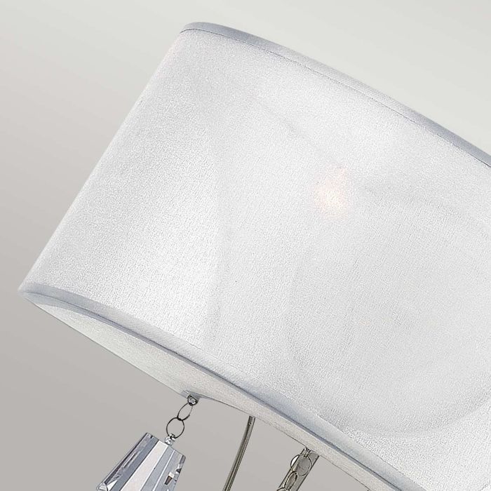 Mime 2 Light Wall Light - Brushed Nickel