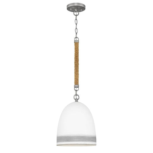 Nash 1 lt Pendant - Antique Nickel