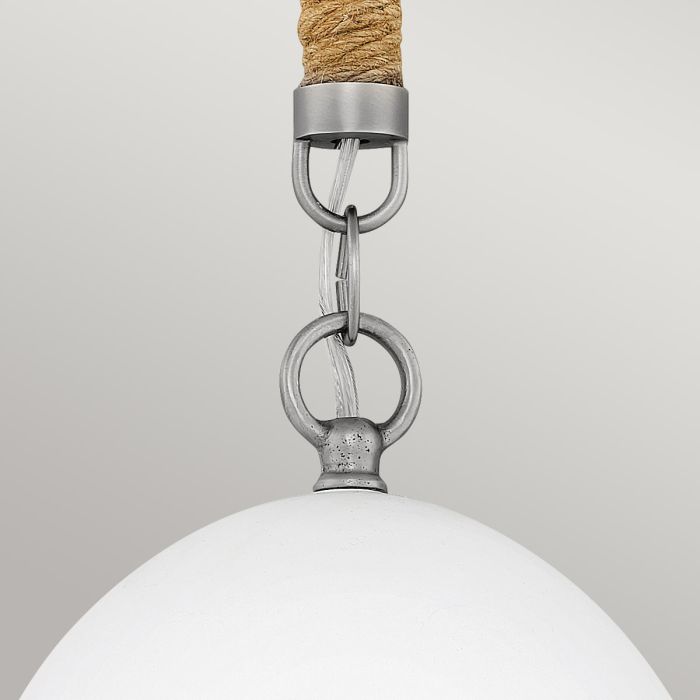 Nash 1 lt Pendant - Antique Nickel