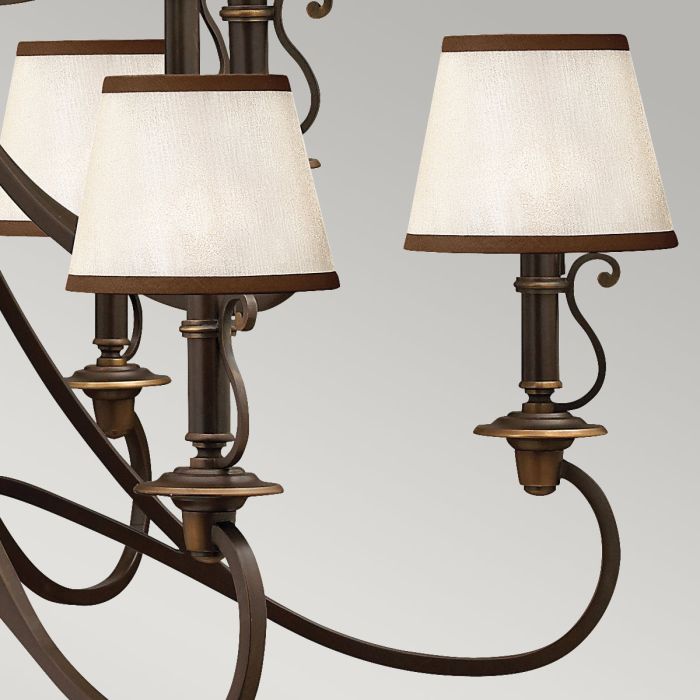 Plymouth 15 Light Chandelier - Olde Bronze