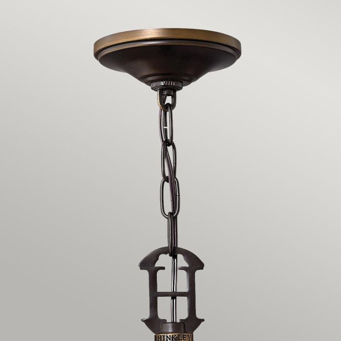 Plymouth 3 Light Chandelier - Olde Bronze