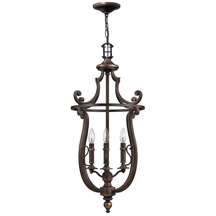 Plymouth 4 Light Pendant - Olde Bronze