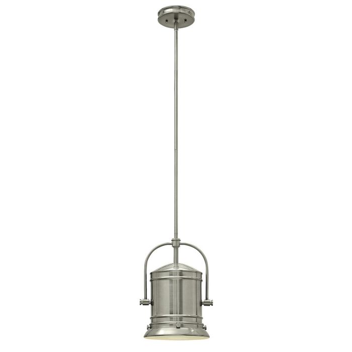Pullman 1 Light Pendant - Brushed Nickel - Brushed Nickel