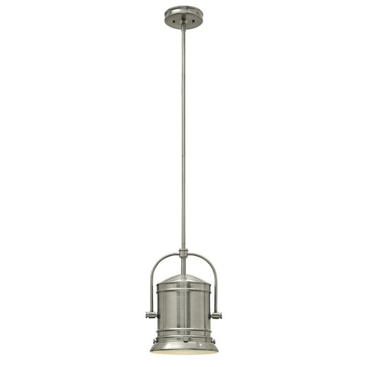 Pullman 1 Light Pendant - Brushed Nickel - Brushed Nickel