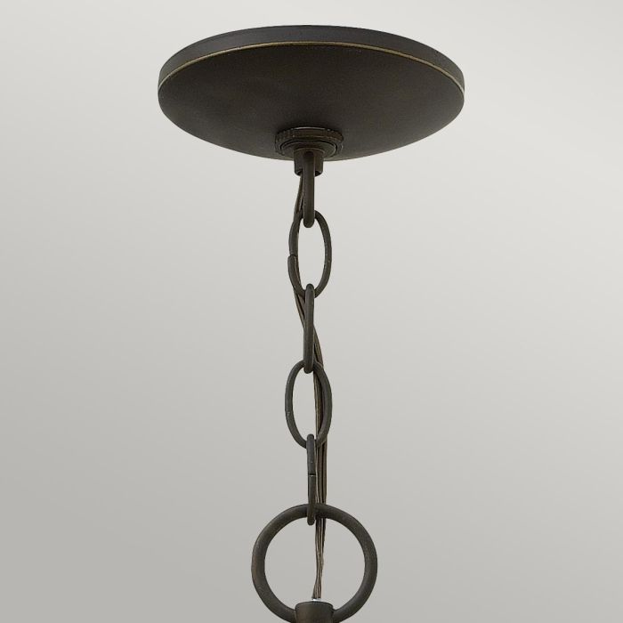 Quincy 1 Light Medium Chain Lantern - Oil Rubbed Bronze