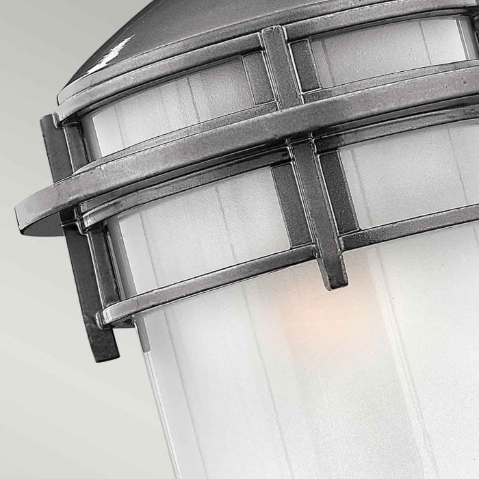 Reef Small 1 Light Lantern - Hematite