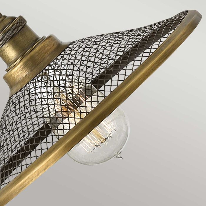 Rigby 1 Light Wall Light - Buckeye Bronze and Brass