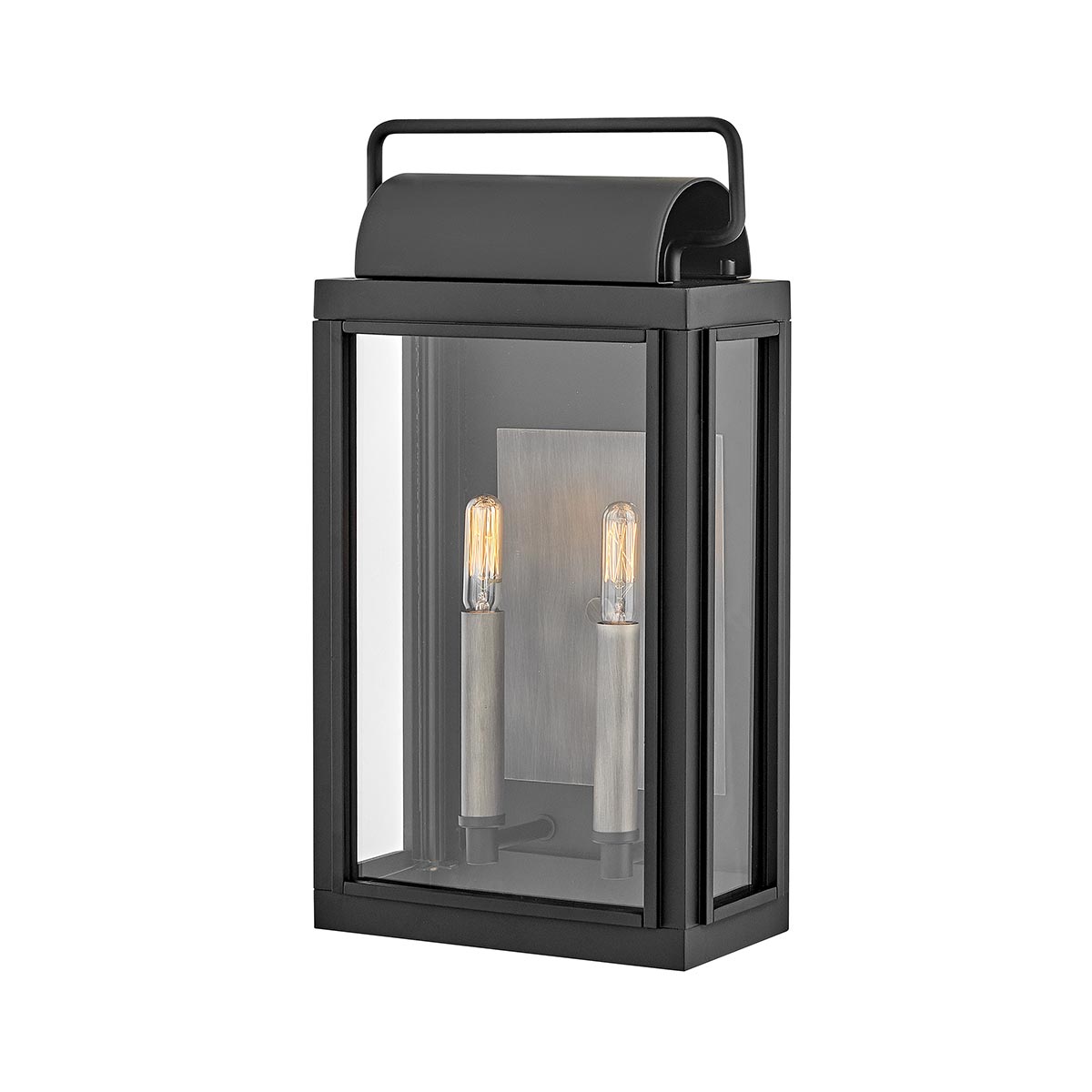 Sag Harbor 2 Light Medium Wall Lantern – Black