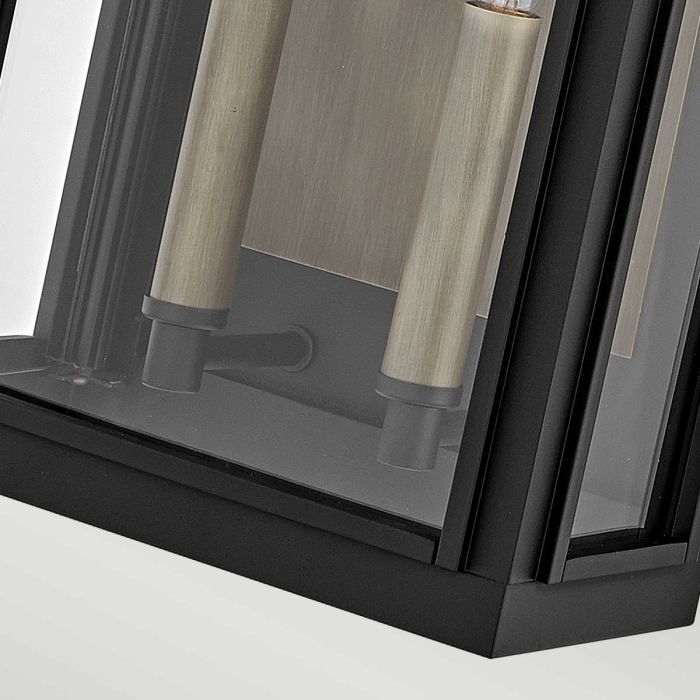 Sag Harbor 2 Light Medium Wall Lantern - Black