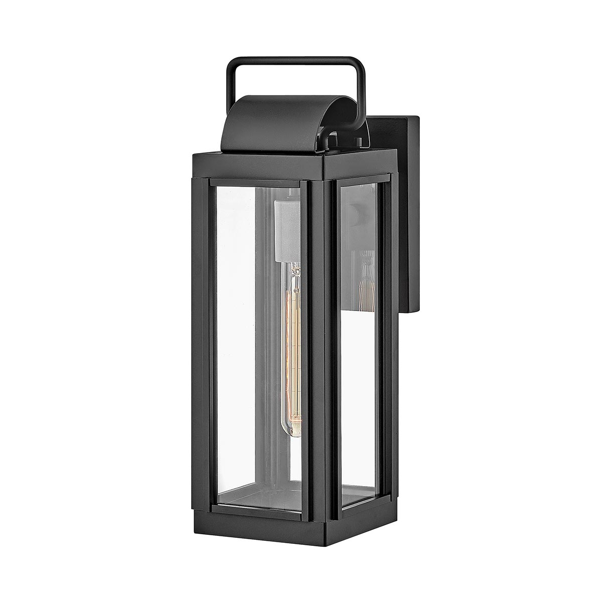 Sag Harbor 1 Light Small Wall Lantern – Black