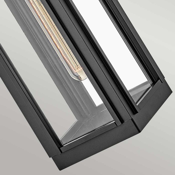 Sag Harbor 1 Light Small Wall Lantern - Black