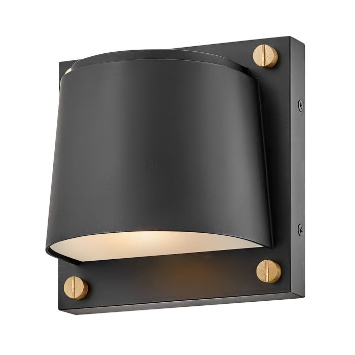 Scout 1lt Small Wall Light - Black