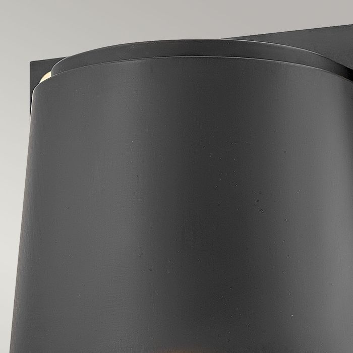 Scout 1lt Small Wall Light - Black