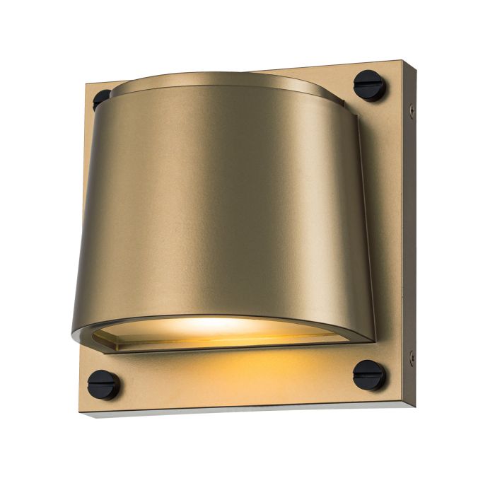Scout 1lt Small Wall Light - Painted Heritage Brass