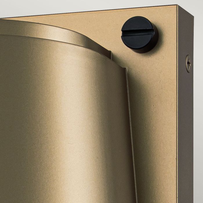 Scout 1lt Small Wall Light - Painted Heritage Brass