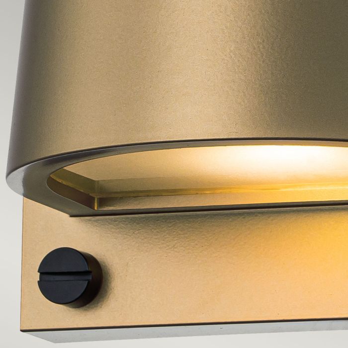 Scout 1lt Small Wall Light - Painted Heritage Brass