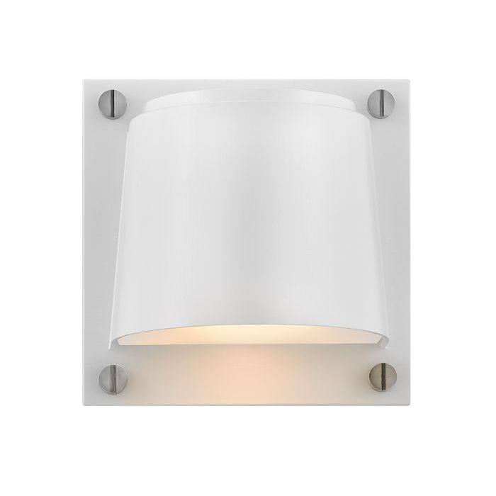 Scout 1lt Small Wall Light - Satin White