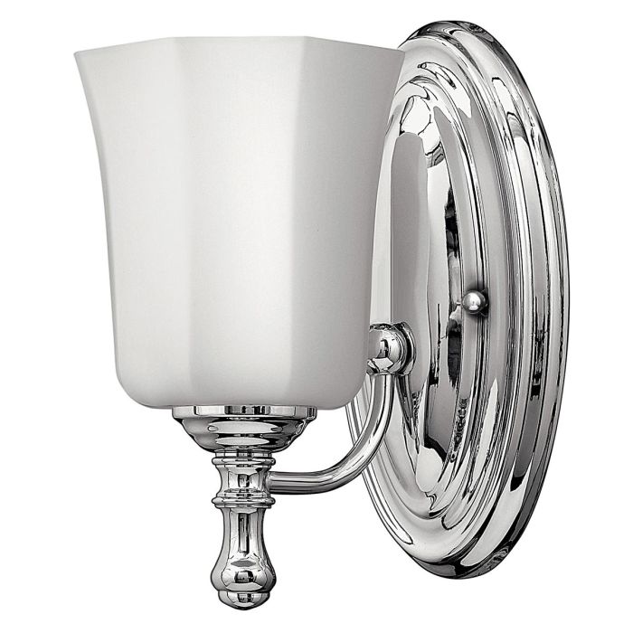 Shelly 1 Light Wall Light - Polished Chrome