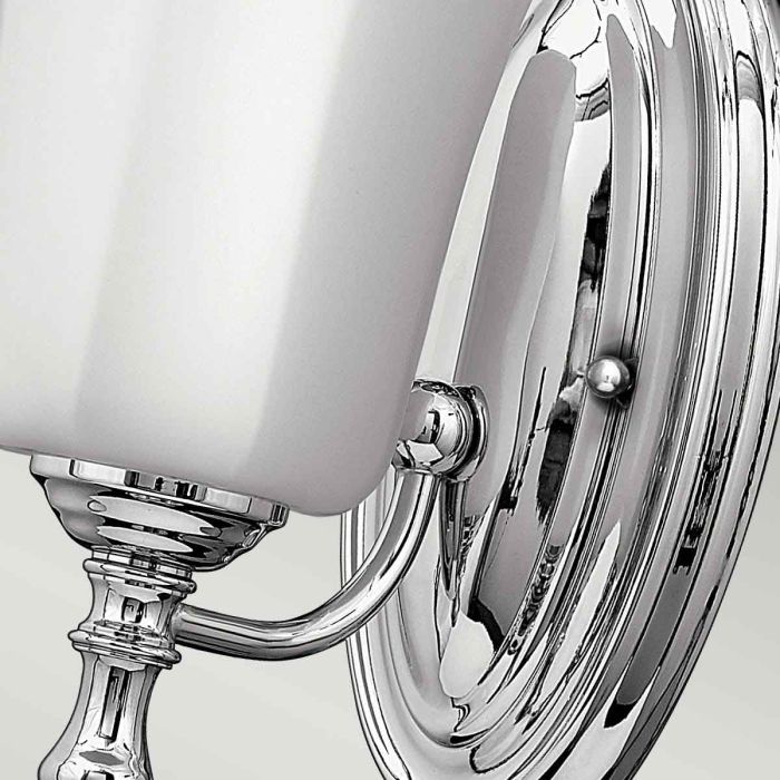Shelly 1 Light Wall Light - Polished Chrome