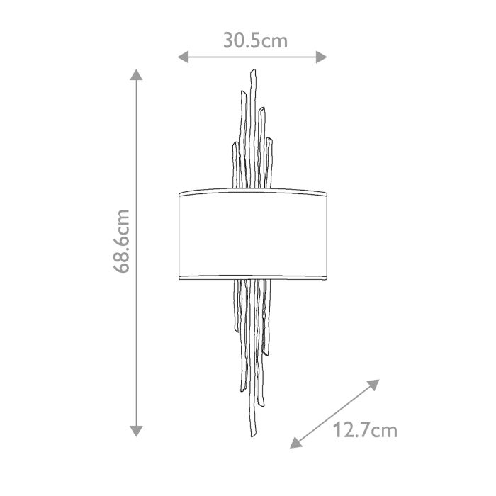 Spyre 2 Light Wall Light - Metallic Matte Bronze