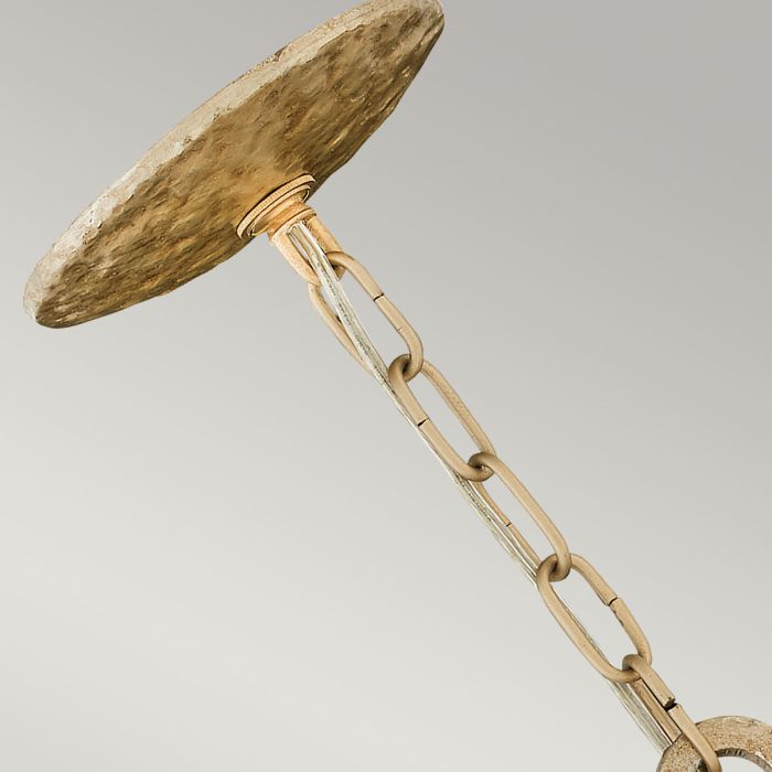 Spyre 6 Light Pendant - Champagne Gold