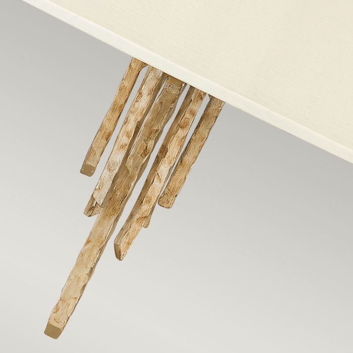 Spyre 6 Light Pendant - Champagne Gold