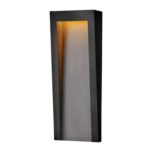 Taper LED Wall Lantern - Textured Black