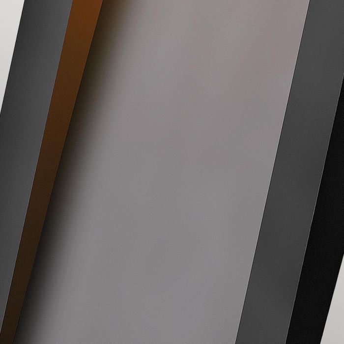 Taper LED Wall Lantern - Textured Black