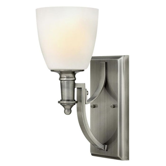 Truman 1 Light Wall Light - Antique Nickel