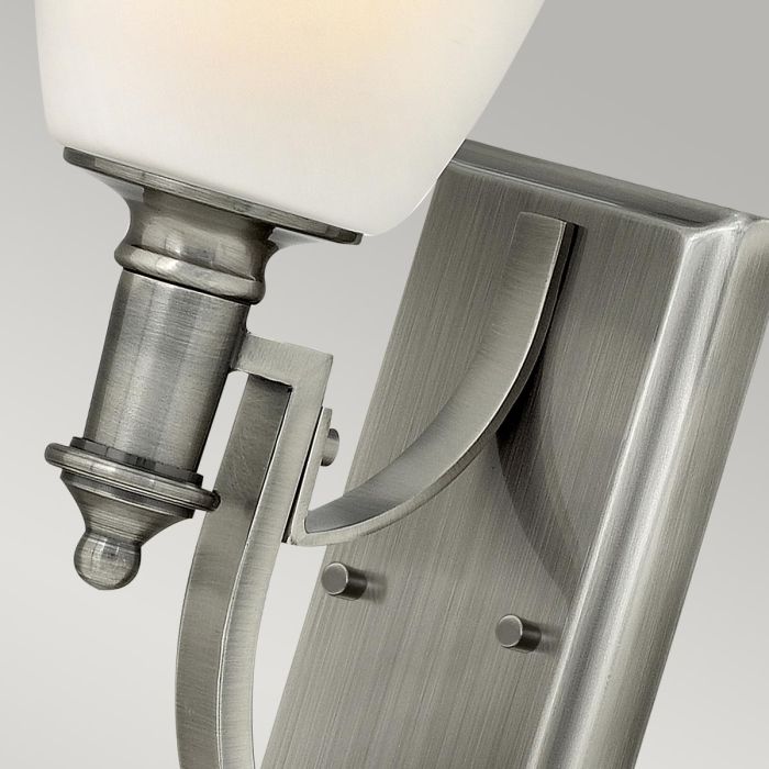 Truman 1 Light Wall Light - Antique Nickel