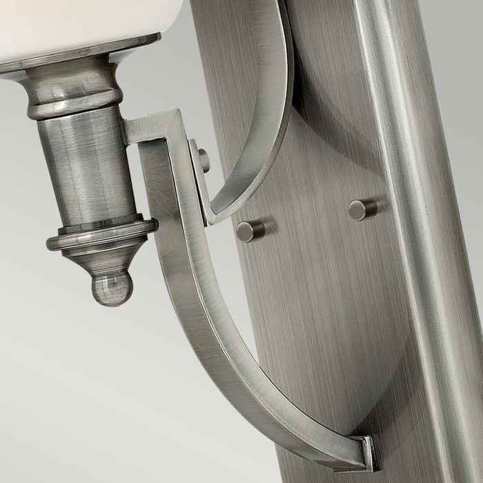 Truman 1 Light Wall Light - Antique Nickel