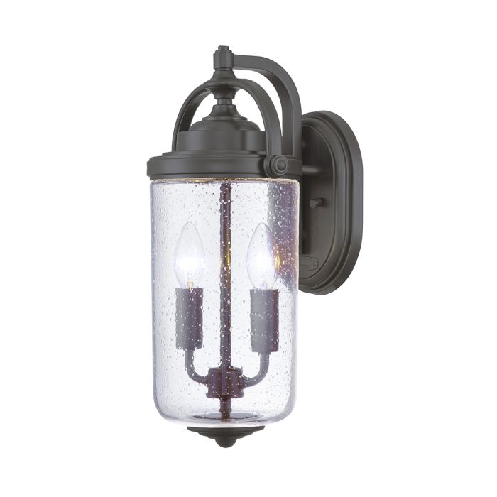 Willoughby 2 Light Wall Lantern - Oil Rubbed Bronze