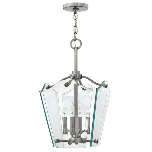Wingate 4 Light Small Pendant - Polished Antique Nickel