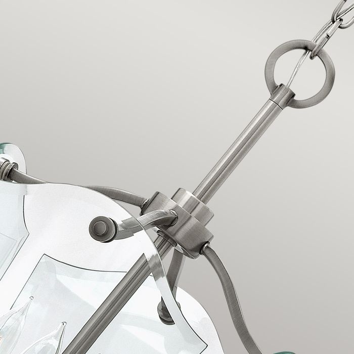 Wingate 4 Light Small Pendant - Polished Antique Nickel