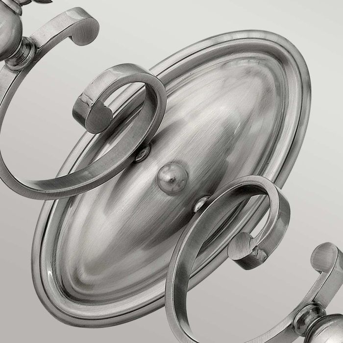 Yorktown 2 Light Wall Light - Antique Nickel