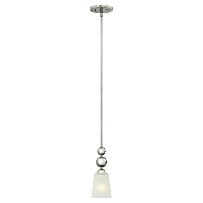 Zelda 1 Light Mini Pendant - Polished Nickel