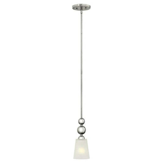 Zelda 1 Light Mini Pendant - Polished Nickel