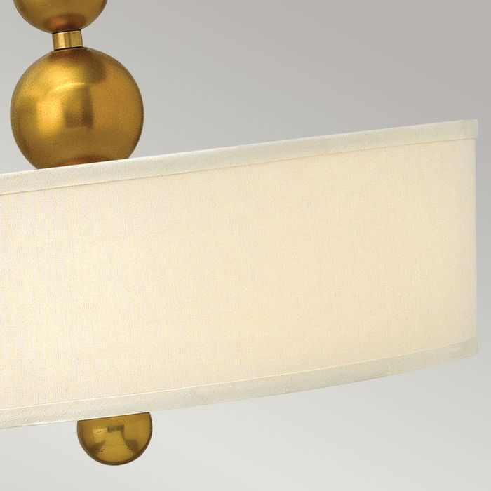 Zelda 3 Light Pendant - Vintage Brass