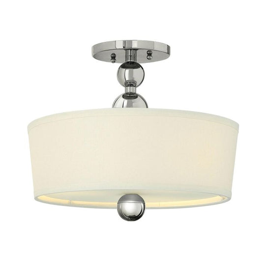 Zelda 3 Light Semi-Flush - Polished Nickel