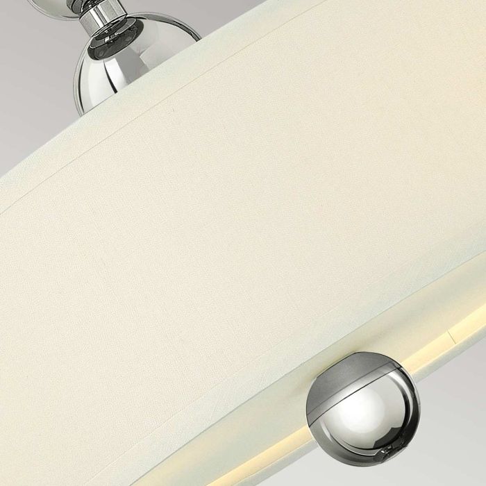 Zelda 3 Light Semi-Flush - Polished Nickel