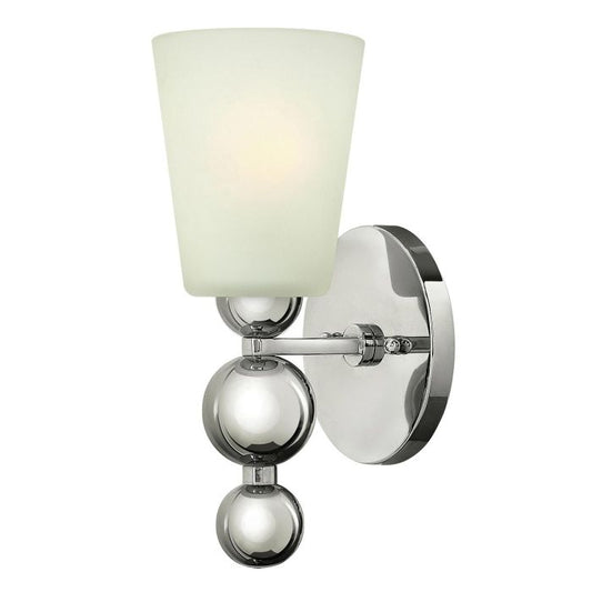 Zelda 1 Light Wall Light - Polished Nickel